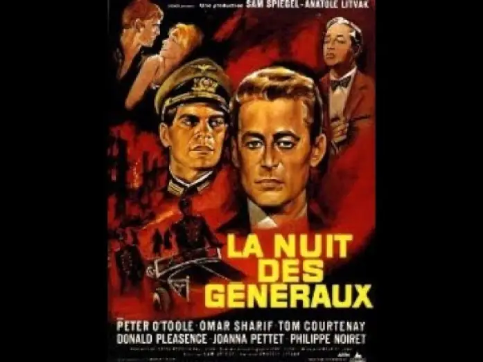 Video for the film The Night of the Generals — La nuit des généraux