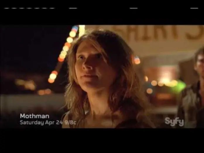 Video for the film Mothman — Mothman with Jewel Staite airing April 24 on Syfy!