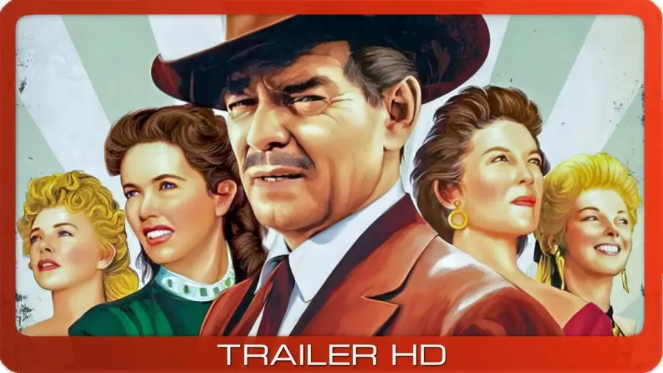 Video for the film The King and Four Queens — The King and Four Queens ≣ 1956 ≣ Trailer