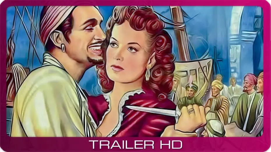 Video for the film Sinbad the Sailor — Sindbad, der Seefahrer ≣ 1947 ≣ Trailer