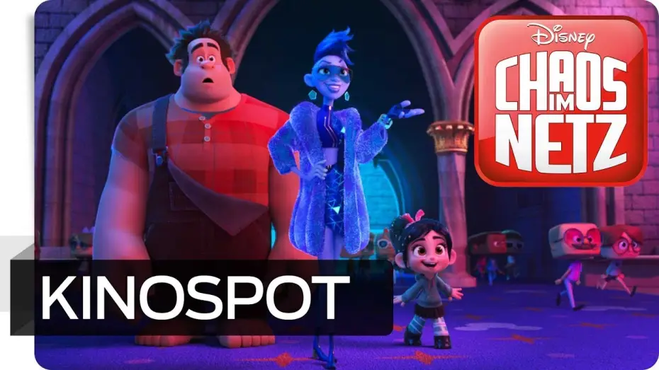 Video for the film Ralph Breaks the Internet — Chaos im Netz - Kinospot: Jede Menge Chaos - Deutsch HD