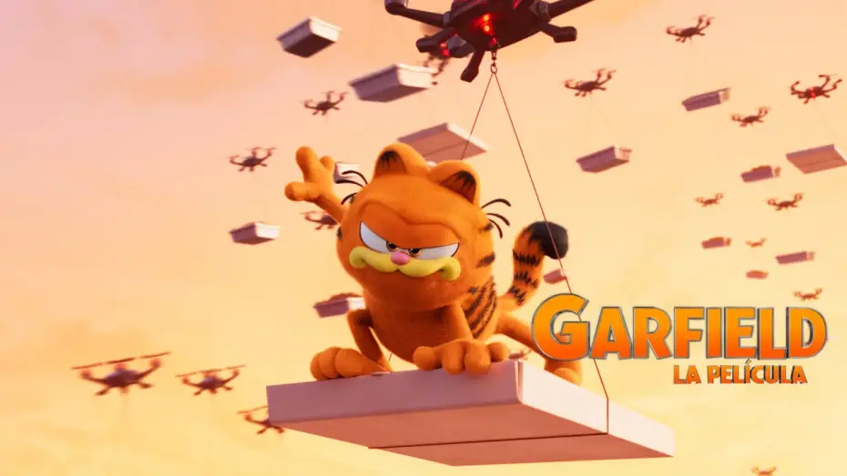 Video for the film The Garfield Movie — Esta primavera, diviértete con Garfield en su aventura