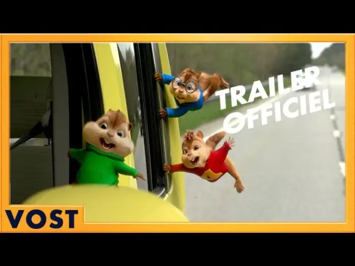 Video for the film Alvin and the Chipmunks: The Road Chip — Alvin et Les Chipmunks - Bande Annonce 2 VOST