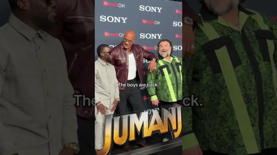 Video for the film Jumanji 3 — The boys are SO back