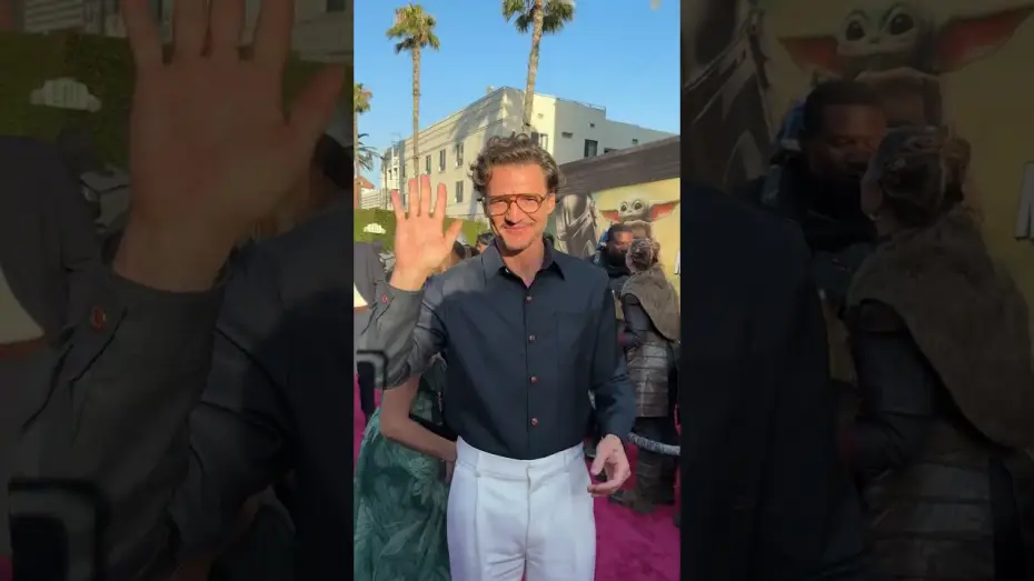 Video for the film The Mandalorian & Grogu — Pedro Pascal