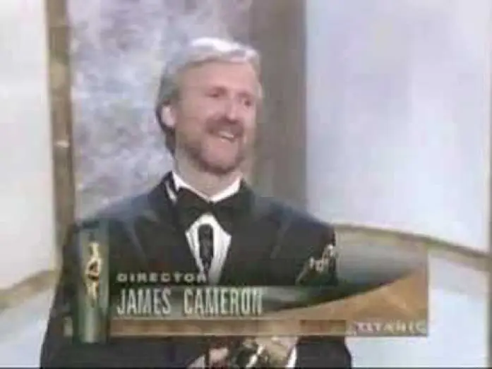 Video for the film Titanic — James Cameron Wins Best Director: 70th Oscars (1998)