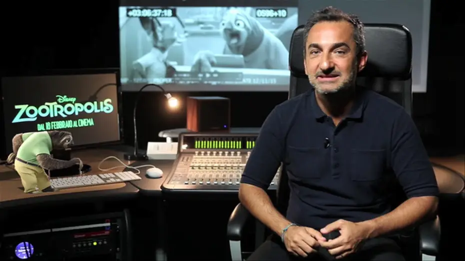 Video for the film Zootopia — Zootropolis - Backstage con Nicola Savino