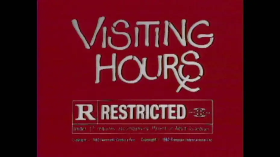 Video for the film Visiting Hours — Visiting Hours (1982) - HD Trailer [1080p]