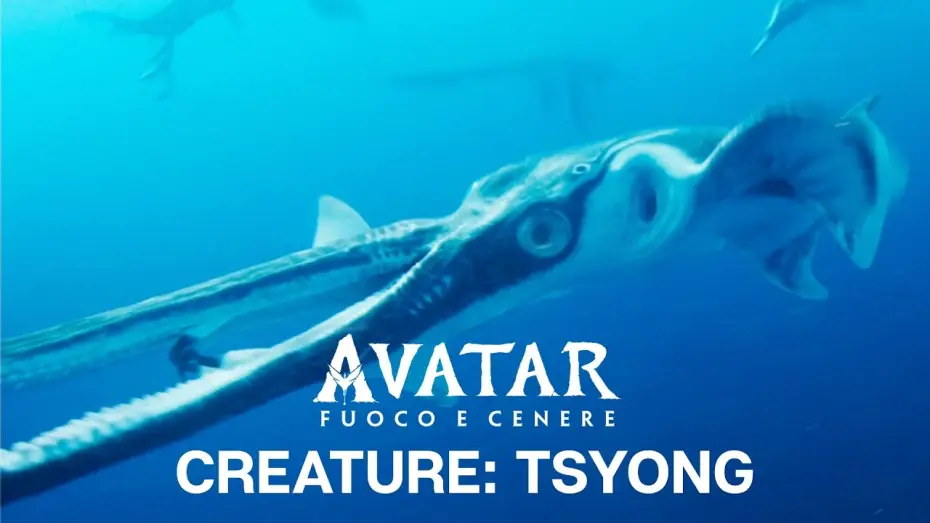Video for the film Avatar 3 — Avatar: Fuoco e Cenere | Dietro Le Quinte | Creature: Tsyong