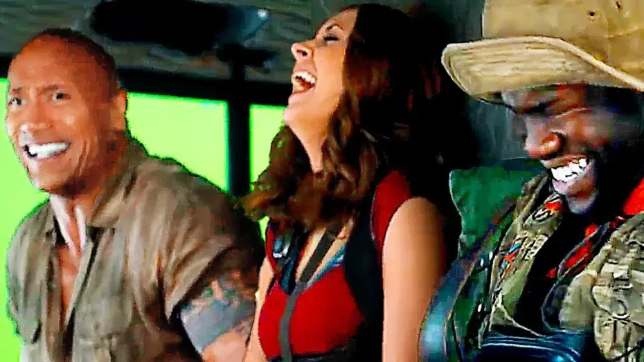 Video for the film Jumanji: Welcome to the Jungle — Bloopers