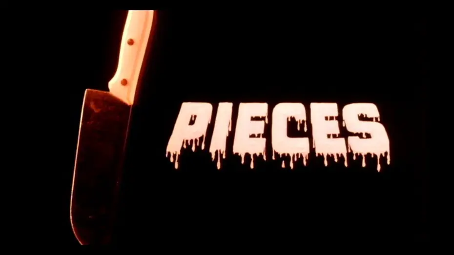 Video for the film Pieces — Pieces Original Trailer ( Juan Piquer Simón , 1982)