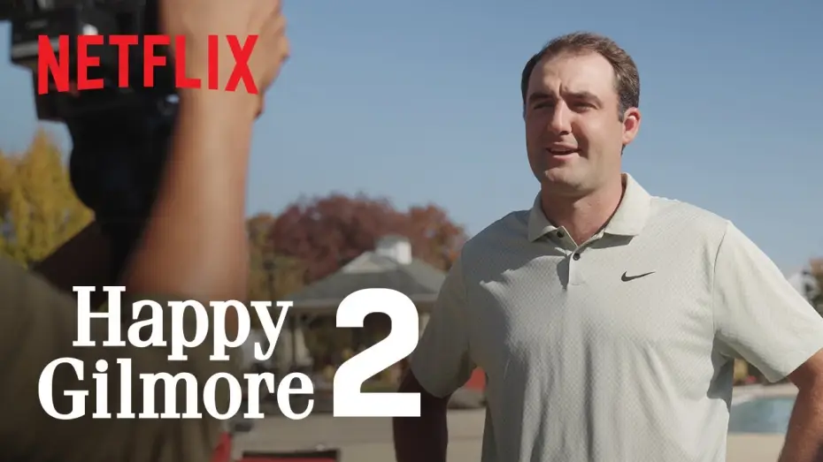 Video for the film Happy Gilmore 2 — Pro Golfers Visit the Set