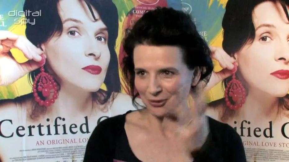 Video for the film Certified Copy — Juliette Binoche on 'Certified Copy'