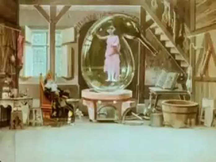 Video for the film The Mysterious Retort — 1906 Georges Méliès L'alchimiste Parafaragaramus ou la Cornue Infernale tinted The Mysterious Retort