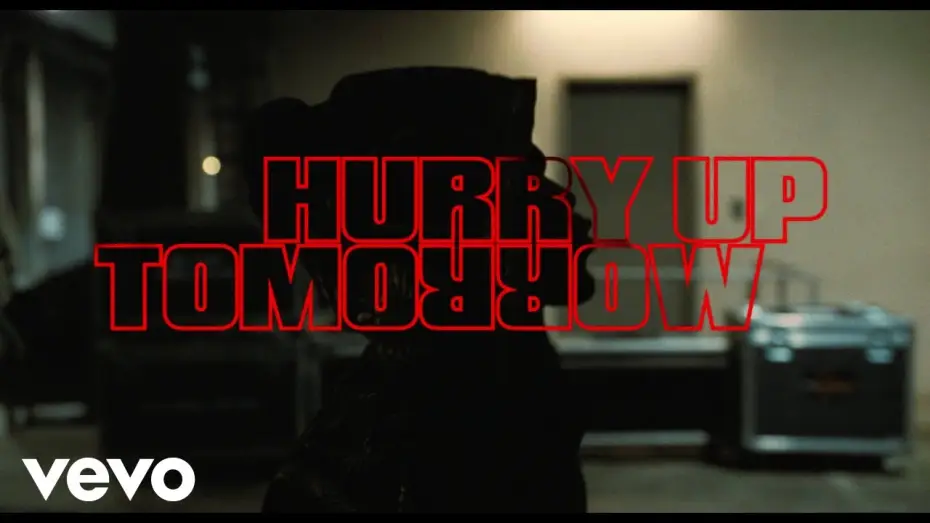 Video for the film Hurry Up Tomorrow — The Weeknd - I Can't Wait To Get There (Official Visualizer)