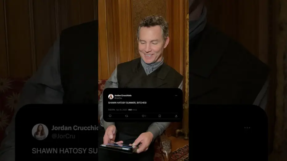 Video for the film Ready or Not 2: Here I Come — Shawn Hatosy Reads Your Tweets