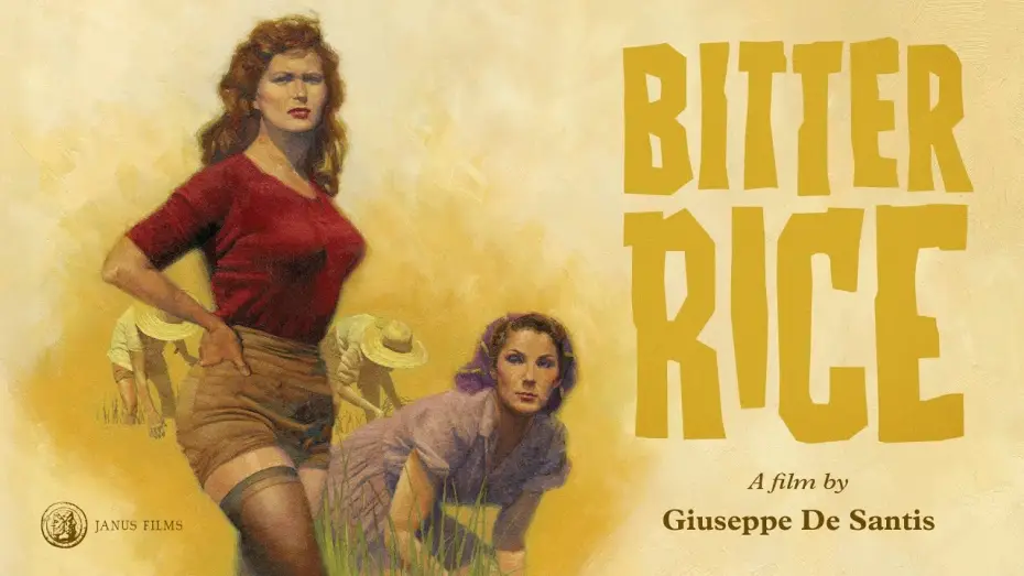 Video for the film Bitter Rice — Official 4K Restoration Trailer [Subtitled]