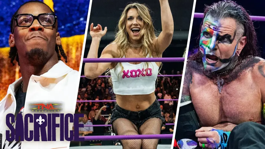 Video for the film TNA Sacrifice 2026 — FULL TNA Sacrifice 2026 Highlights - Watch On Demand on TNA+ NOW!