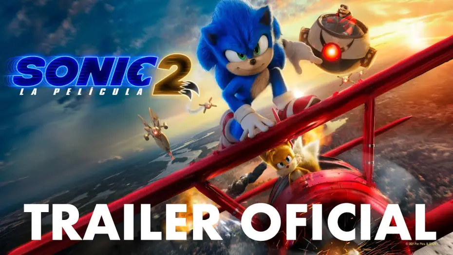 Video for the film Sonic the Hedgehog 2 — Sonic 2 La Película | Tráiler oficial | Paramount Pictures