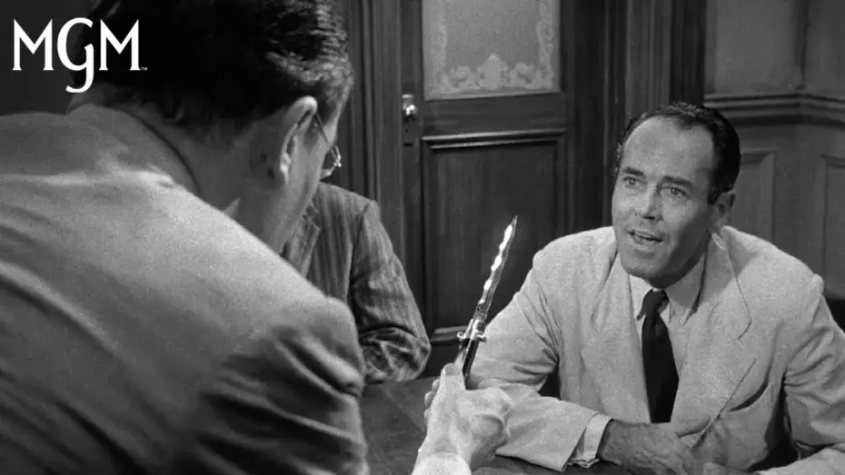 Video for the film 12 Angry Men — Knife Scene