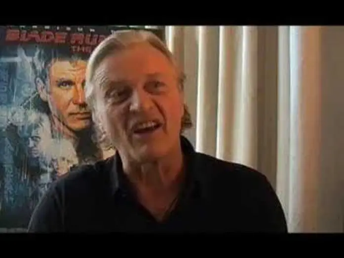 Video for the film Blade Runner — Rutger Hauer on Blade Runner