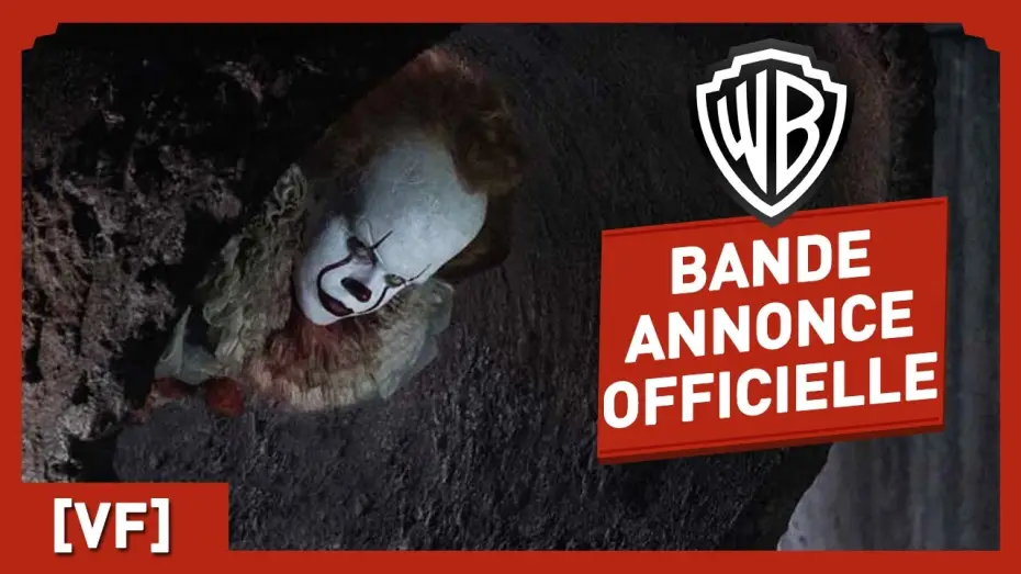 Video for the film It — Ça - Bande Annonce Officielle (VF) - Bill Skarsgård