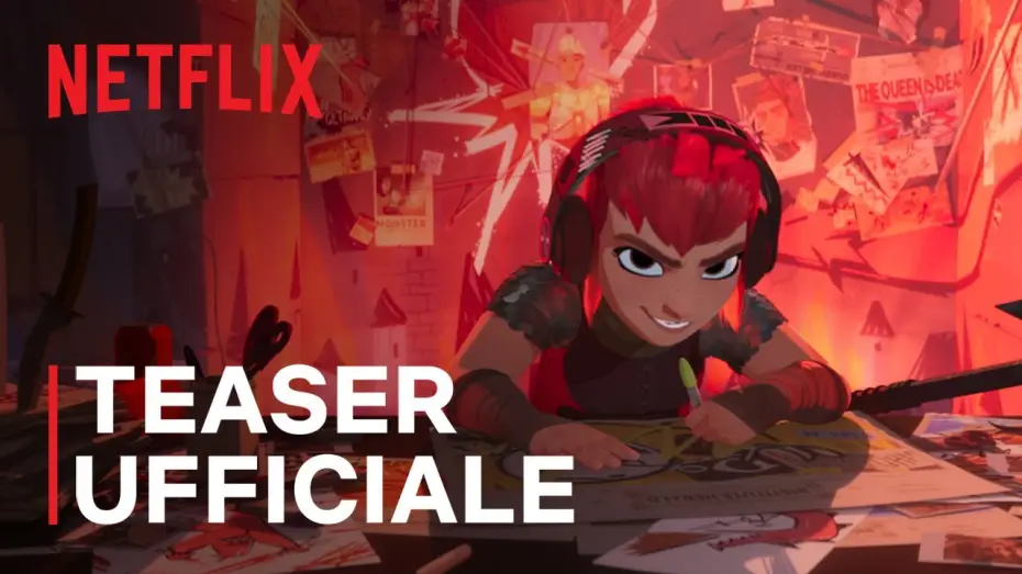 Video for the film Nimona — Nimona | Teaser ufficiale | Netflix