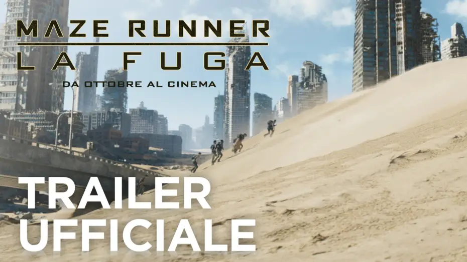 Video for the film Maze Runner: The Scorch Trials — Maze Runner: La Fuga | Trailer Ufficiale [HD] | 20th Century Fox