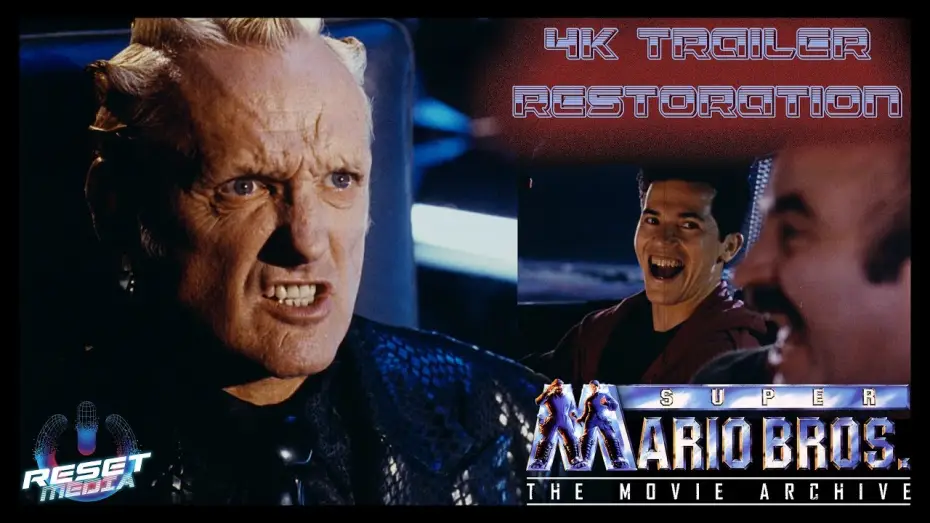 Video for the film Super Mario Bros. — Super Mario Bros: 4K Restored Trailer (2017)