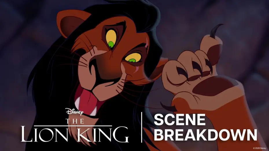 Video for the film The Lion King — Scar Character Breakdown - Notes on a Scene