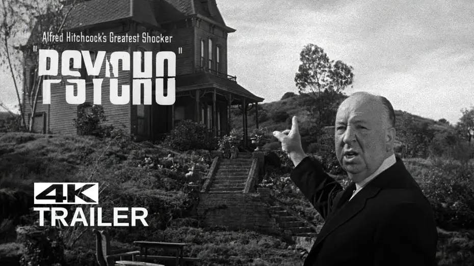 Video for the film Psycho — PSYCHO Original Theatrical Trailer - Alfred Hitchcock Movie [1960]