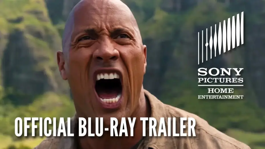 Video for the film Jumanji: Welcome to the Jungle — Official Blu-ray and Digital Trailer