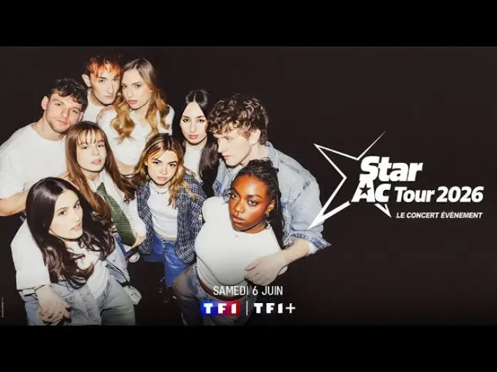 Video for the film Star Ac Tour 2026, le concert évènement — Bande-annonce Star Academy 2026 le concert événement TF1