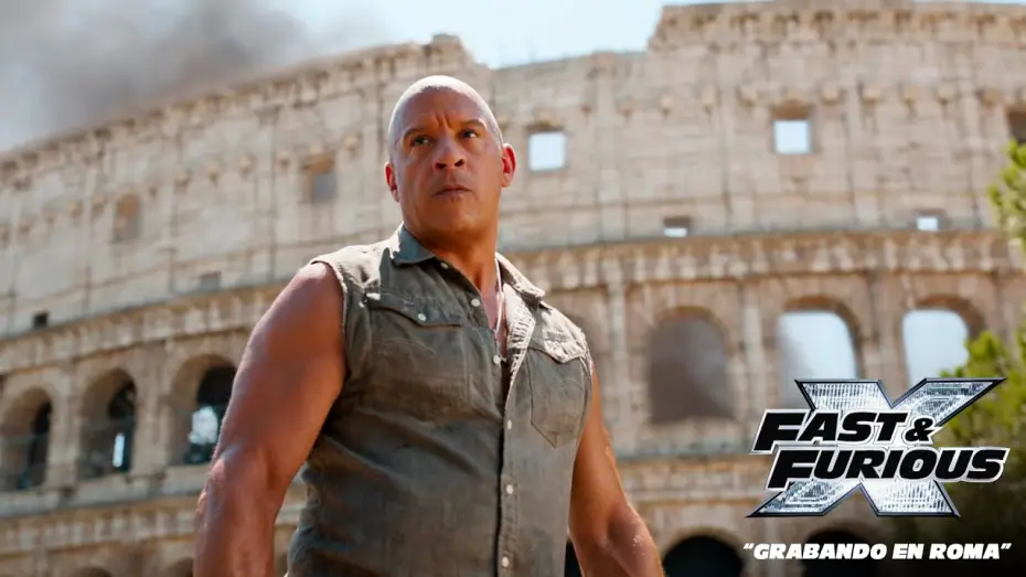 Video for the film Fast X — Grabando en Roma [VOSE]
