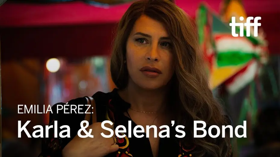 Video for the film Emilia Pérez — Karla Sofía Gascón and Selena Gomez Bonded During EMILIA PÉREZ | TIFF 2024