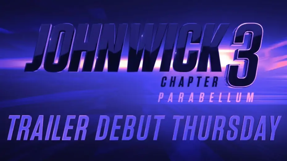 Video for the film John Wick: Chapter 3 - Parabellum — Official Trailer Tease