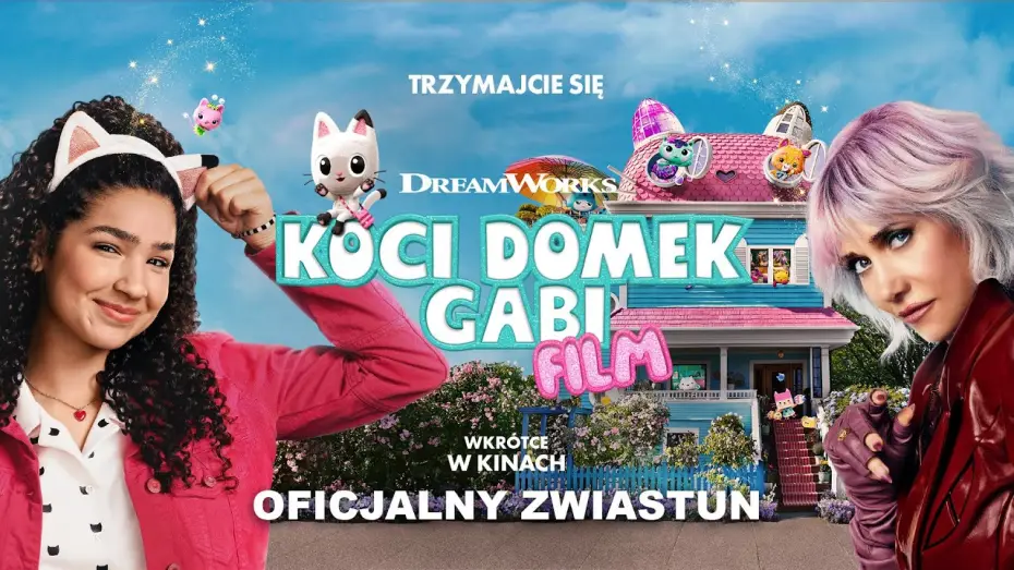 Video for the film Gabby's Dollhouse: The Movie — Oficialny zwiastun