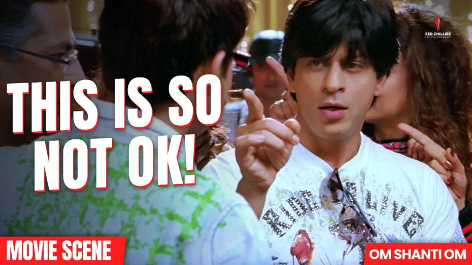Video for the film Om Shanti Om — ⁠Om Kapoor Loses His Cool | Om Shaanti Om | Shah Rukh Khan