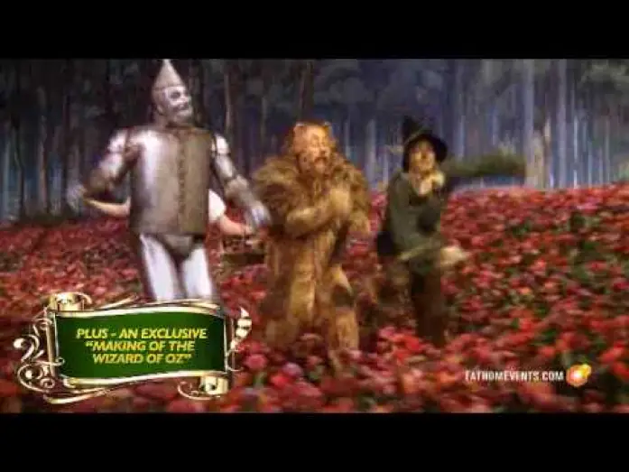Video for the film The Wizard of Oz — 70th Anniversary Hi-Def Event