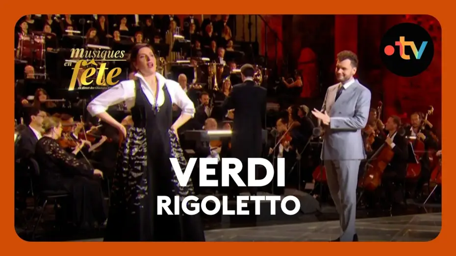 Video for the film Musiques en fête des Chorégies d'Orange — Verdi - Rigoletto, "Bella figlia dell’amore"