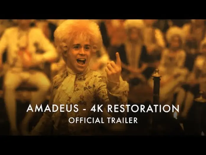 Video for the film Amadeus — Official UK 4K Restoration Trailer
