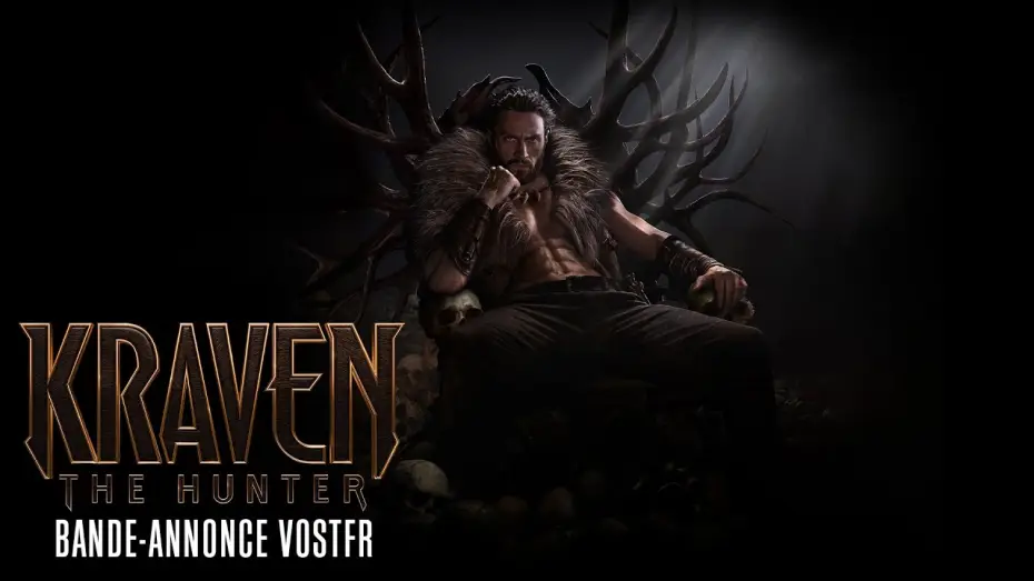 Video for the film Kraven the Hunter — Bande-annonce officielle [VOSTFR]