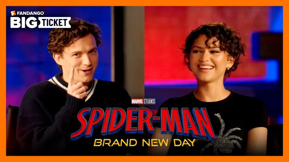 Video for the film Spider-Man: Brand New Day — "Really Fun and Different" Tom Holland & the Cast on 'Spider-Man: Brand New Day'