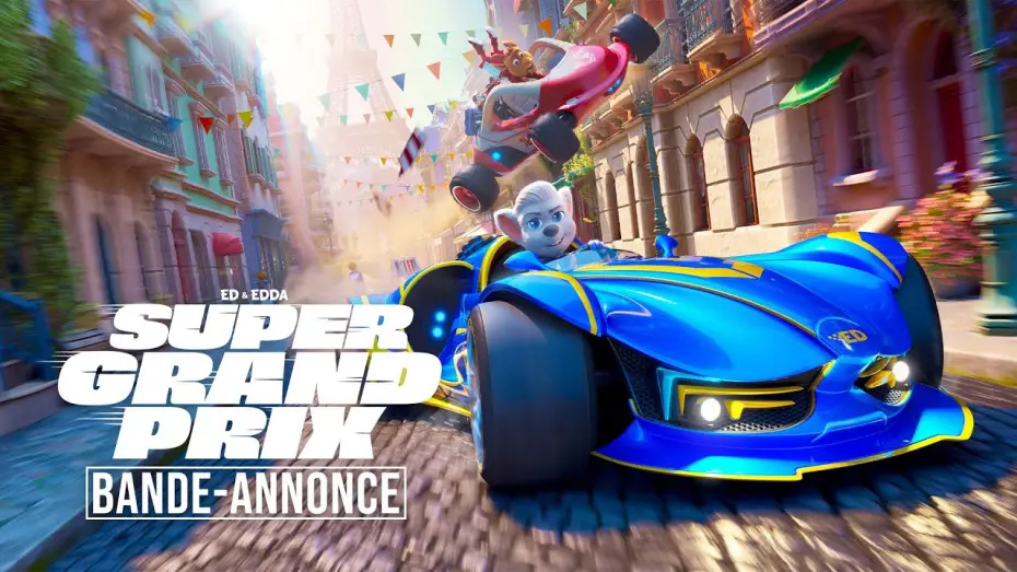 Video for the film Grand Prix of Europe — SUPER GRAND PRIX | Bande-annonce officielle (Nikos Aliagas, Faustine Bollaert)