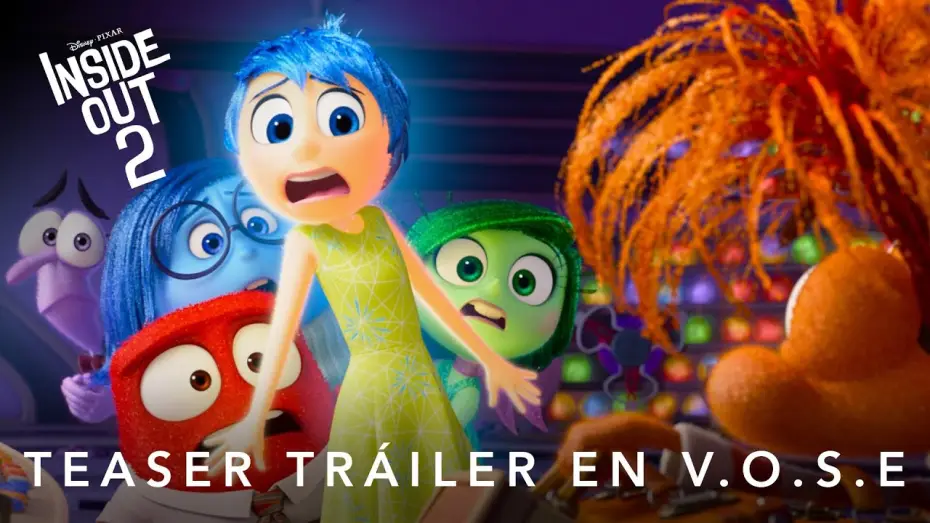 Video for the film Inside Out 2 — Teaser Tráiler Oficial [VOSE]