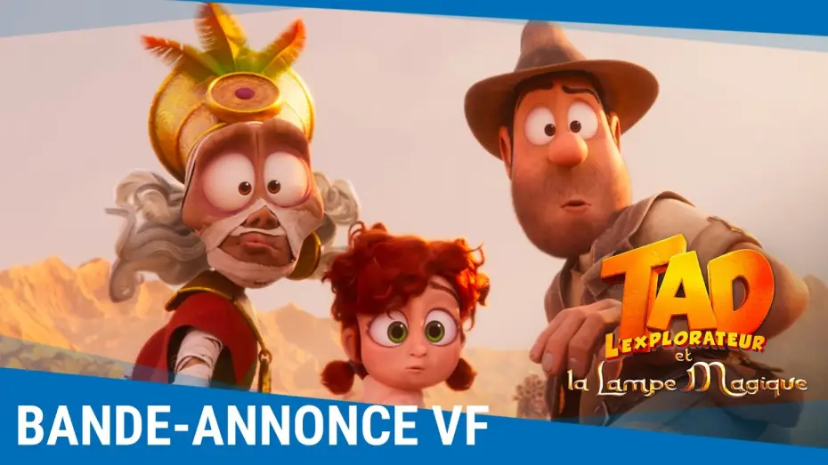 Video for the film Tad and The Magic Lamp — Tad l'explorateur et la lampe magique - Bande-annonce VF [Au cinéma le 26 août]