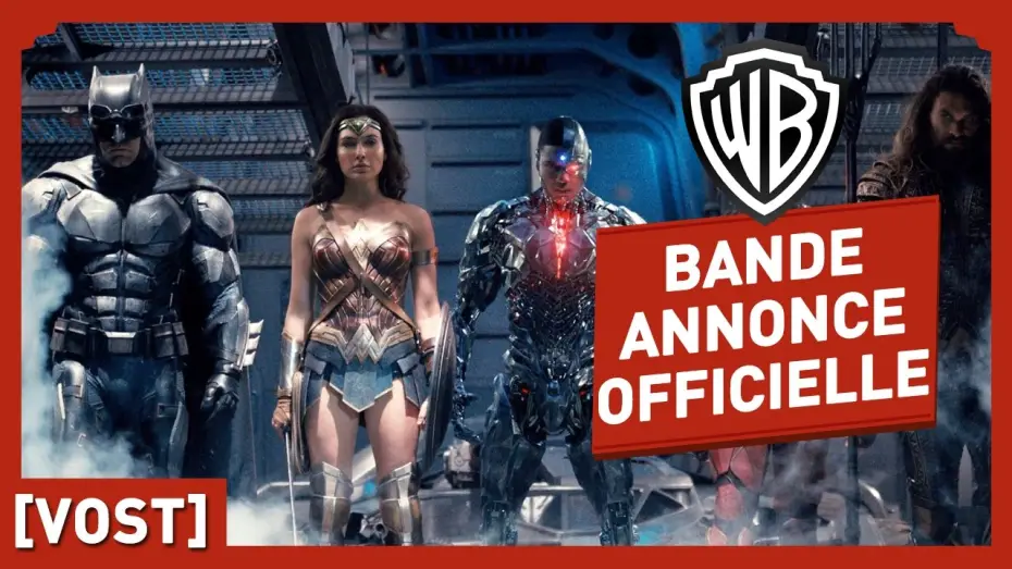 Video for the film Justice League — Justice League - Bande Annonce Officielle (VOST)