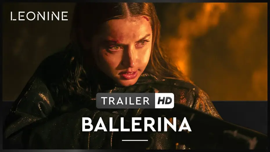 Video for the film Ballerina — From the World of John Wick: Ballerina - Trailer (deutsch/german; FSK 16)