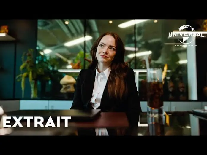Video for the film Bugonia — Bugonia - Extrait "Tous les employés sont autorisés à partir à 17h30" VOST [Actuellement au cinéma]