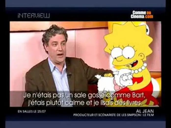 Video for the film The Simpsons Movie — Interview Matt Groening et Al Jean